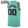 Dres Charlotte Hornets Prilagođeni Jordan 2024-25 City Edition Teal Swingman - Dječji